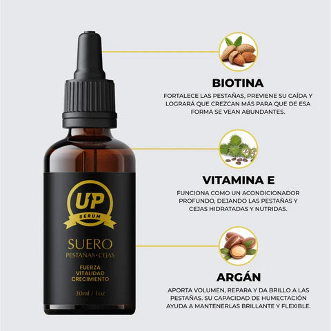 SERUM UP | CRECIMIENTO DE PESTAÑAS Y CEJAS